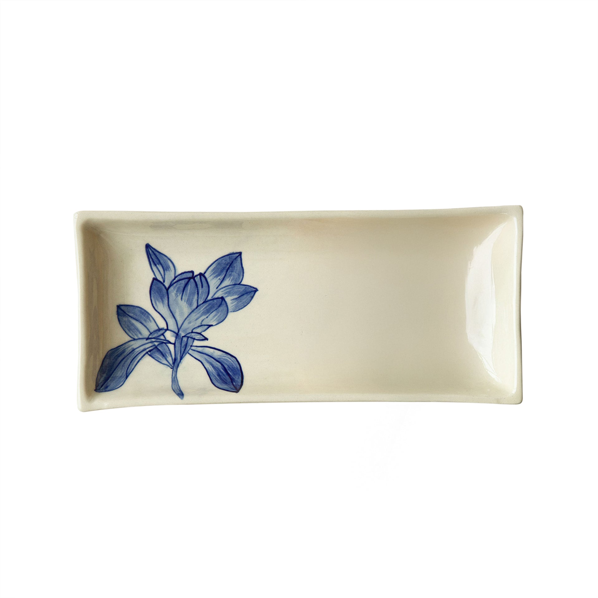 Magnolia Ceramic Serving Platter