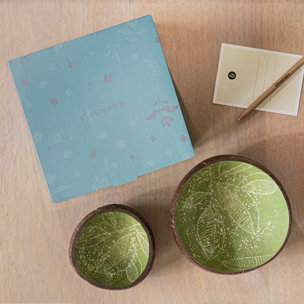 Coconut Bowl Gift Set