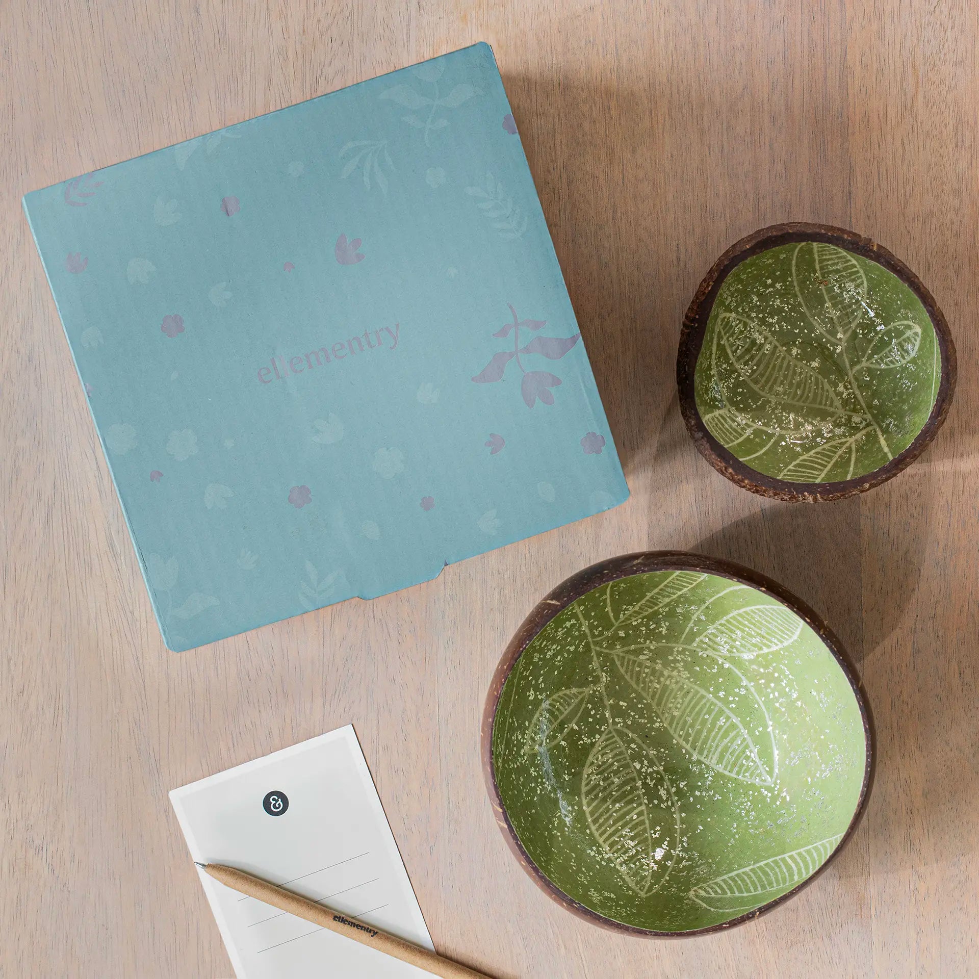Coconut Bowl Gift Set
