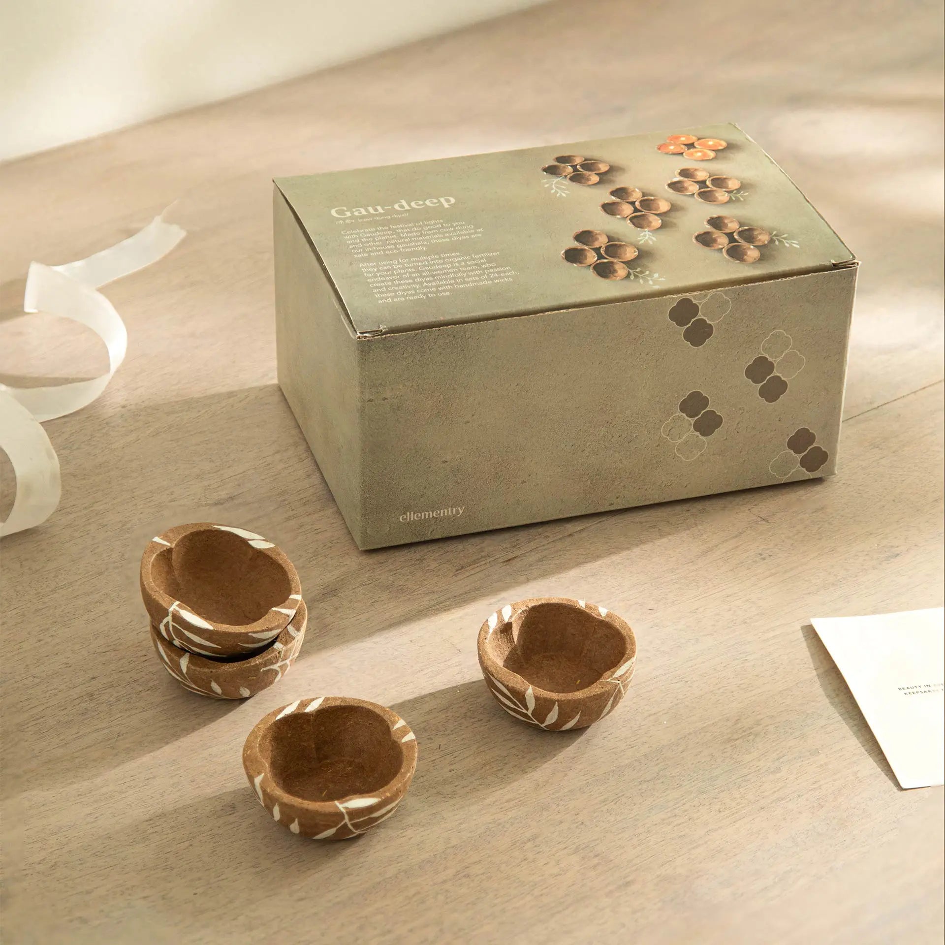 Eco-Friendly Handcrafted Diya Set of 24