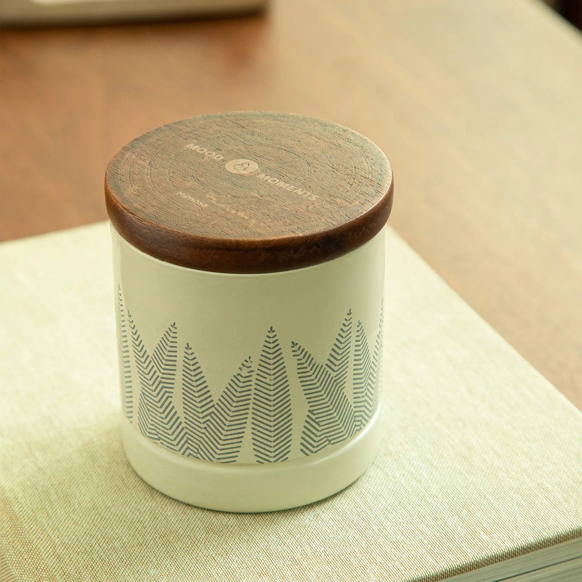 Botanical Metal Jar Soy Wax Candle - 1 Wick