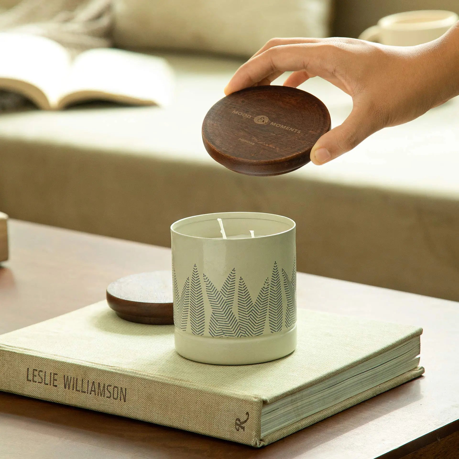 Botanical Metal Jar Soy Wax Candle - 1 Wick