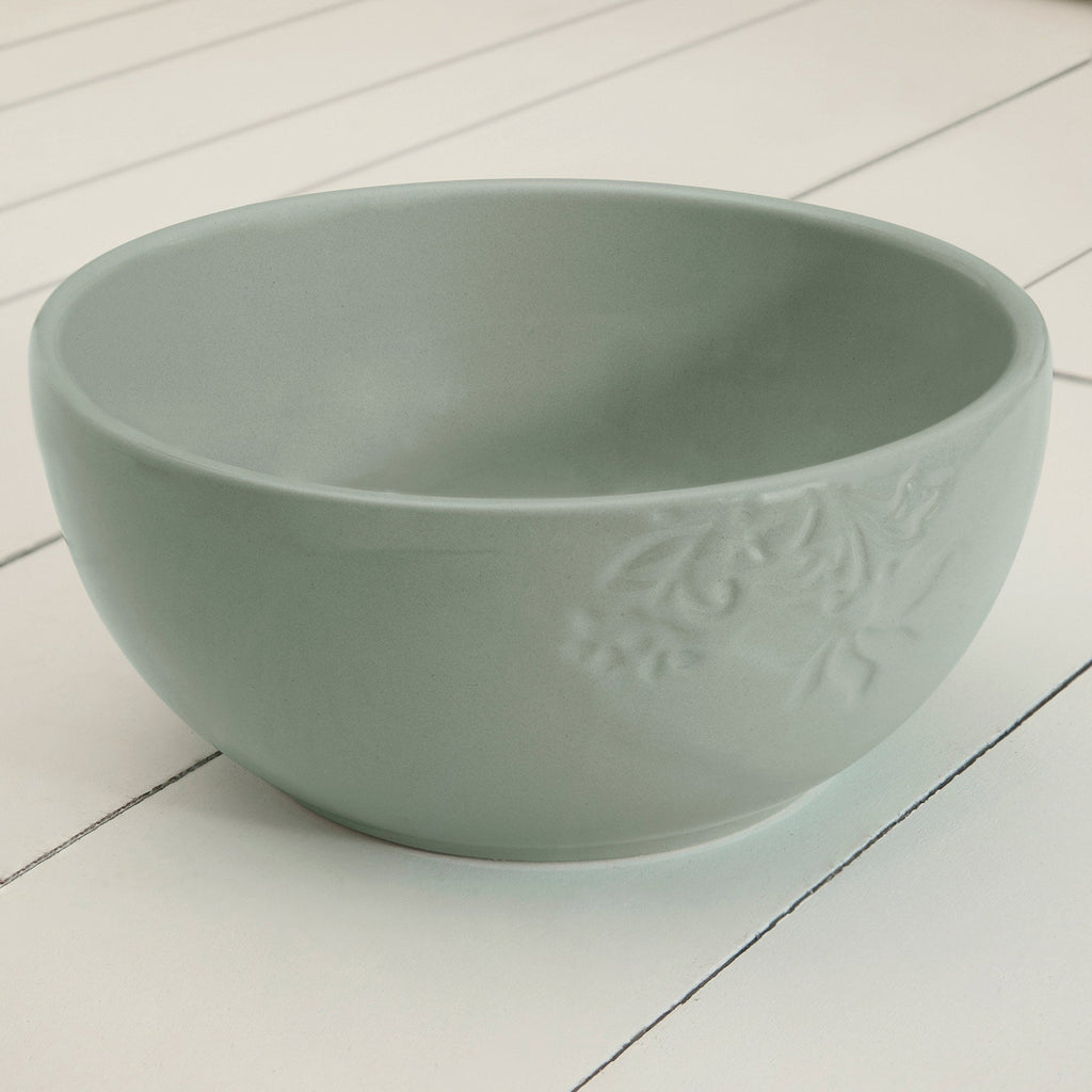 Hand-Glazed Ceramic Serving Bowl
