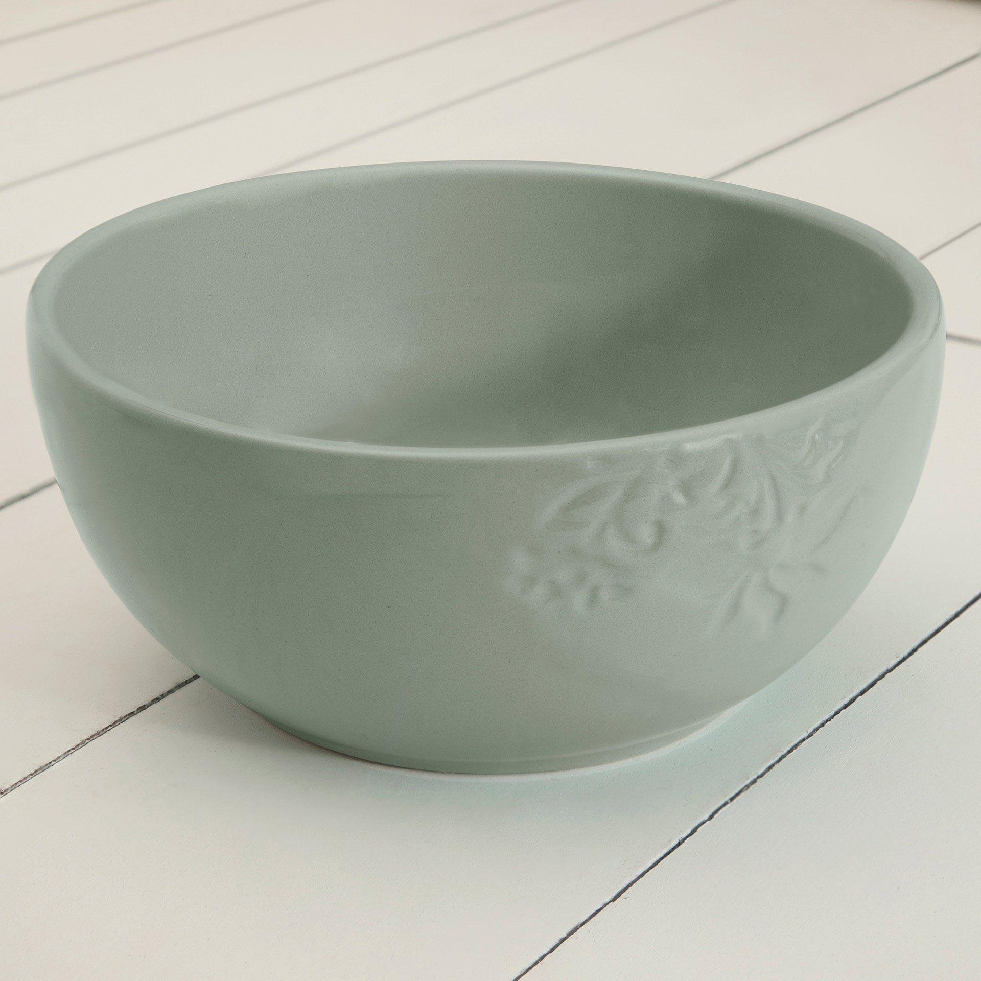 Hand-Glazed Ceramic Serving Bowl