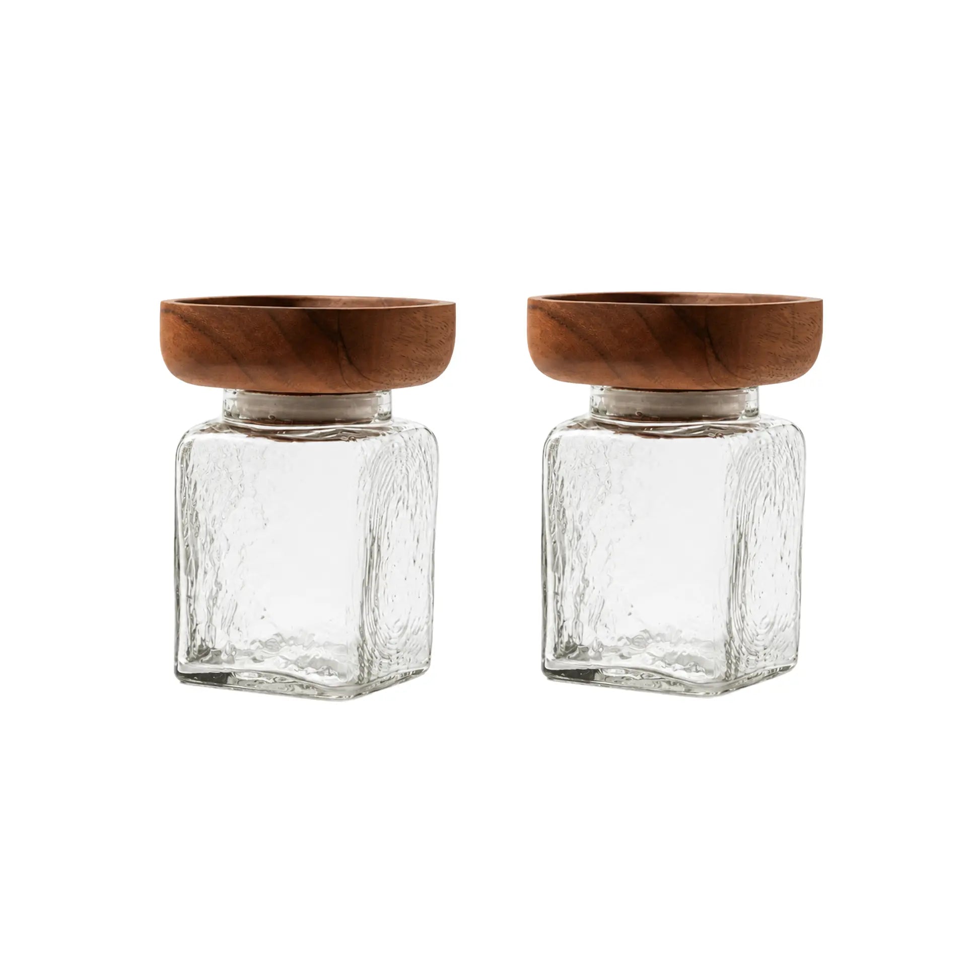 Glass Store & Serve Jar - Small Set of 2