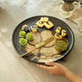 Magnolia Wooden Lazy Susan
