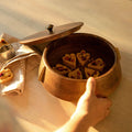 Wood & Brass Roti Box