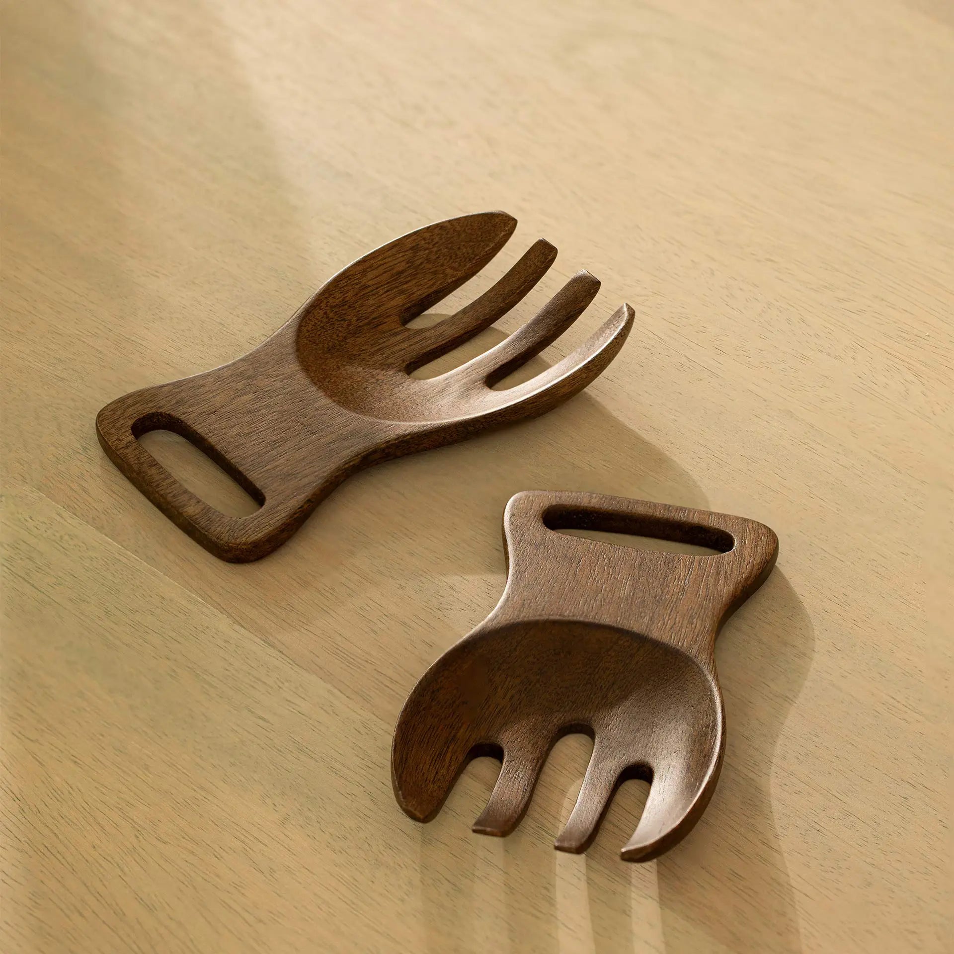 Wood Salad Server Set of 2