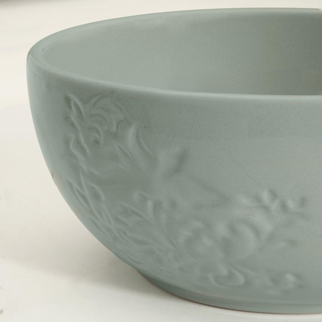 Hand-Glazed Ceramic Serving Bowl
